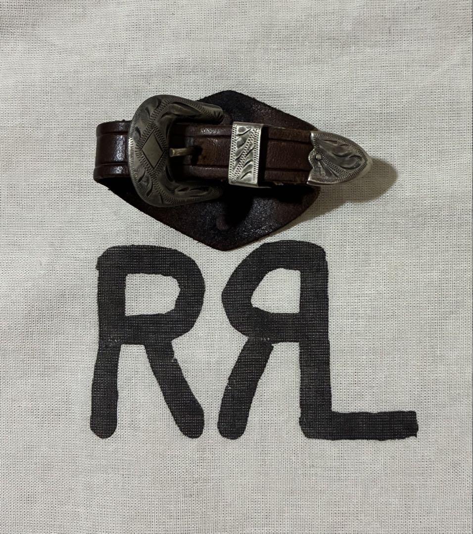 RRL レザーバングル ブレスレットDouble RLベルト ダブルアール
