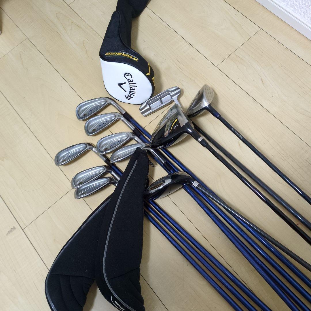 ゴルフセット一式 右利き バッグ無し