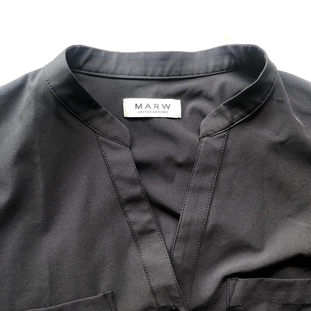 WEB限定 美品✨️ MARW タックスキッパー シャツ UVカット ブラウス