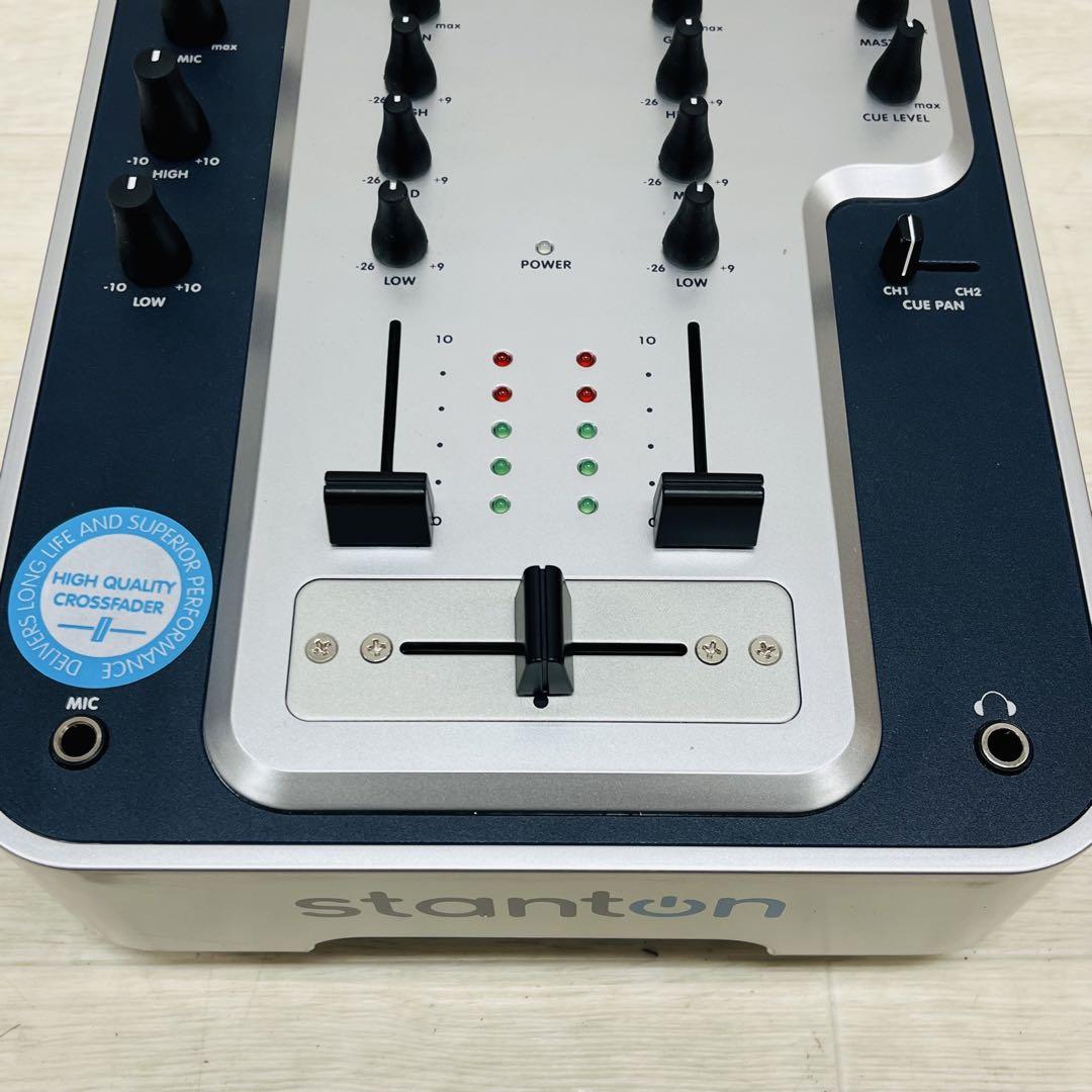 美品 STANTON スタントン DJミキサー M.201