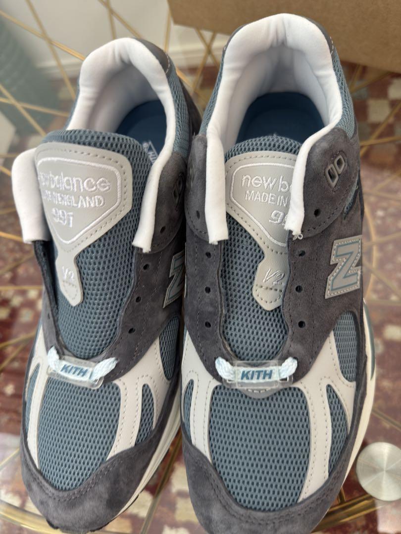 KITH x New Balance U991V2 グレー