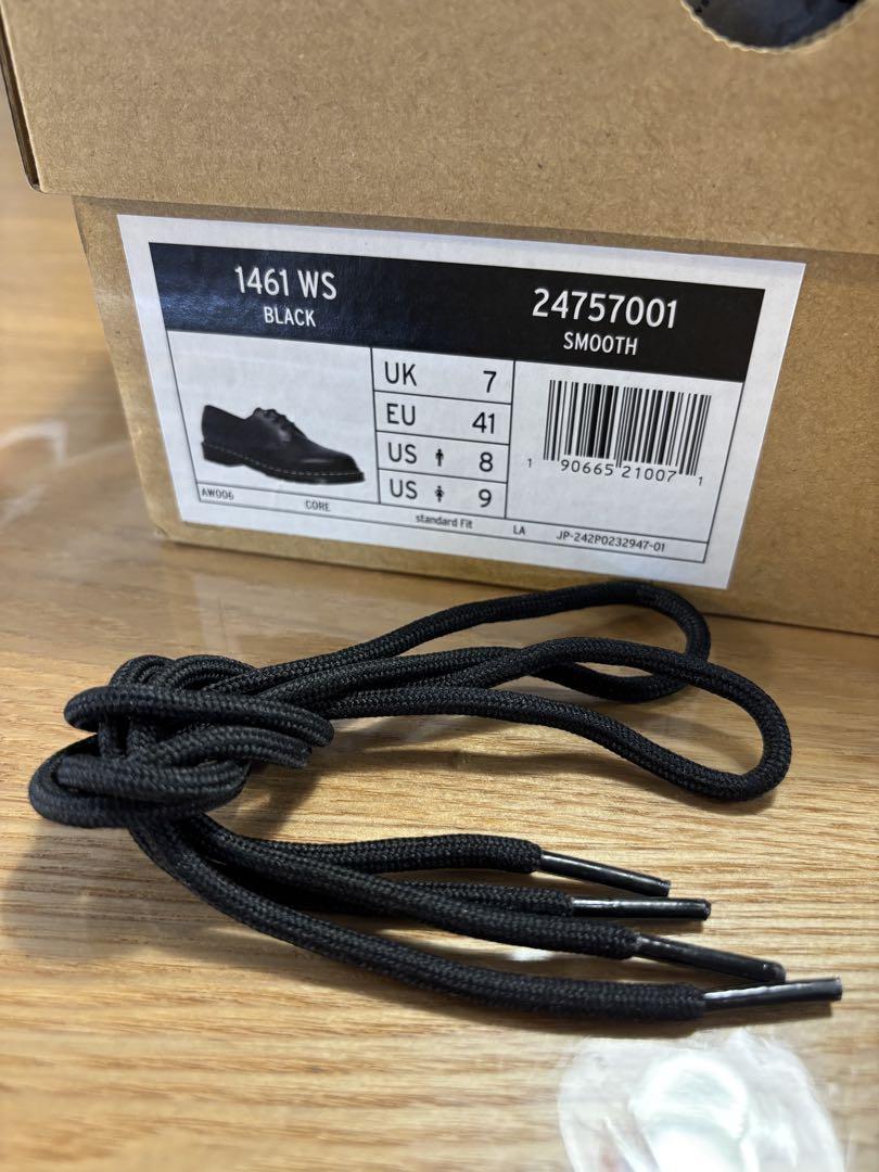 Dr.Martens 1461 BLACK ホワイトステッチ　ドクターマーチン