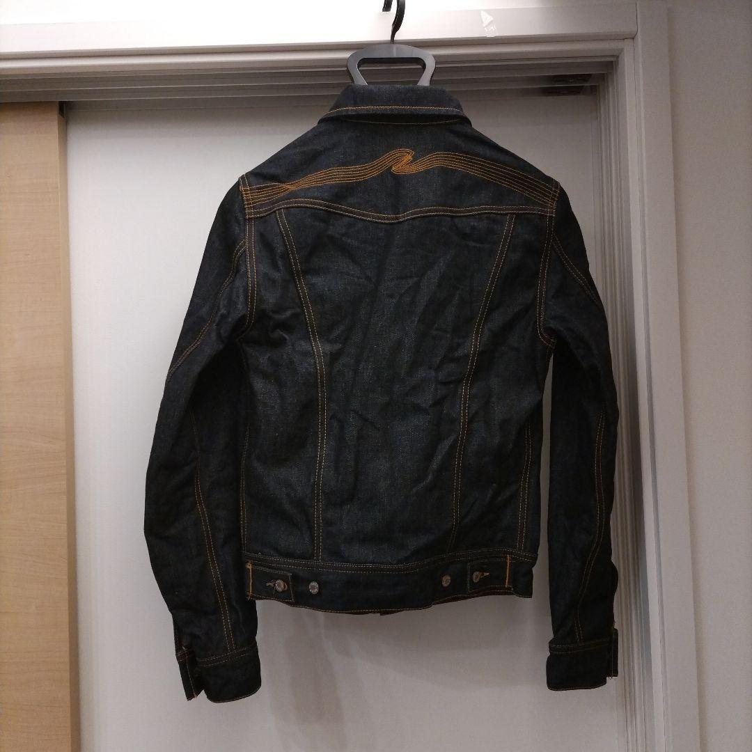 極美品　ヌーディージーンズ　CONNY　デニムジャケット　インディゴ　XSサイズ