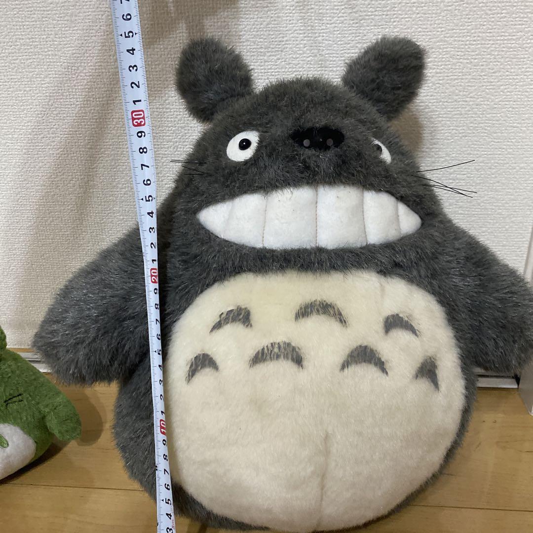 となりのトトロ　ビッグぬいぐるみ　中トトロ　2点セット