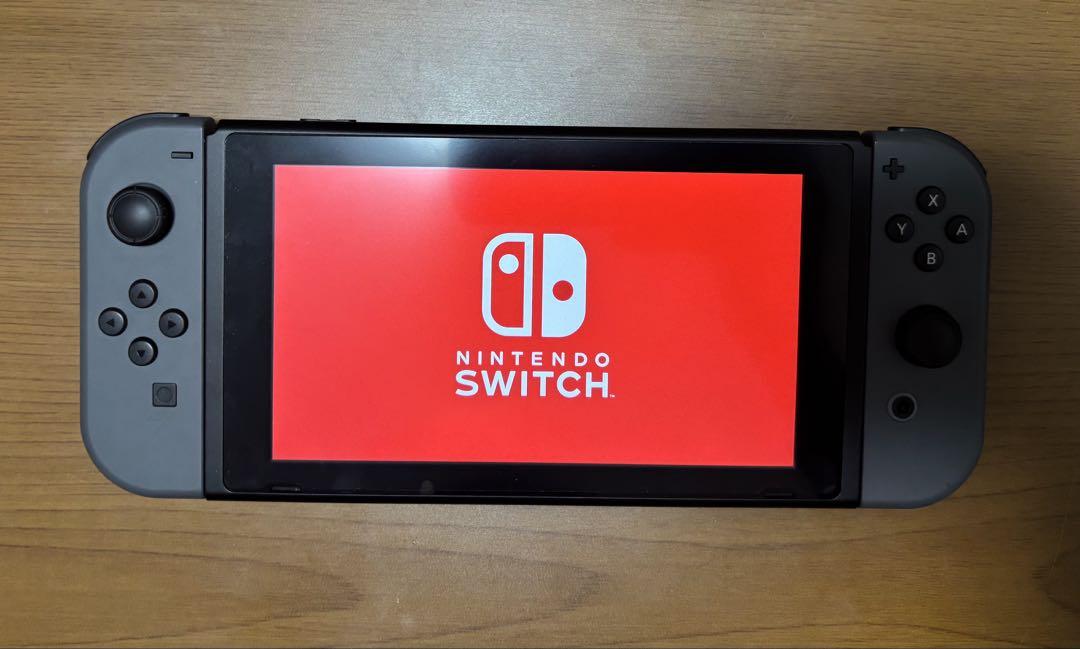 Nintendo Switch グレー　美品