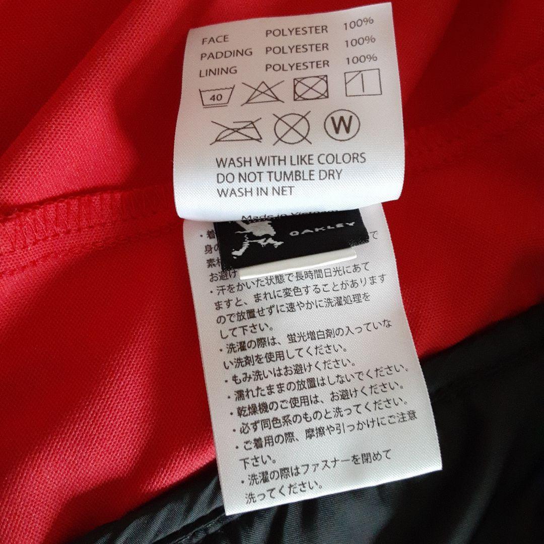 美品Oakley 赤 ジャケット メンズ