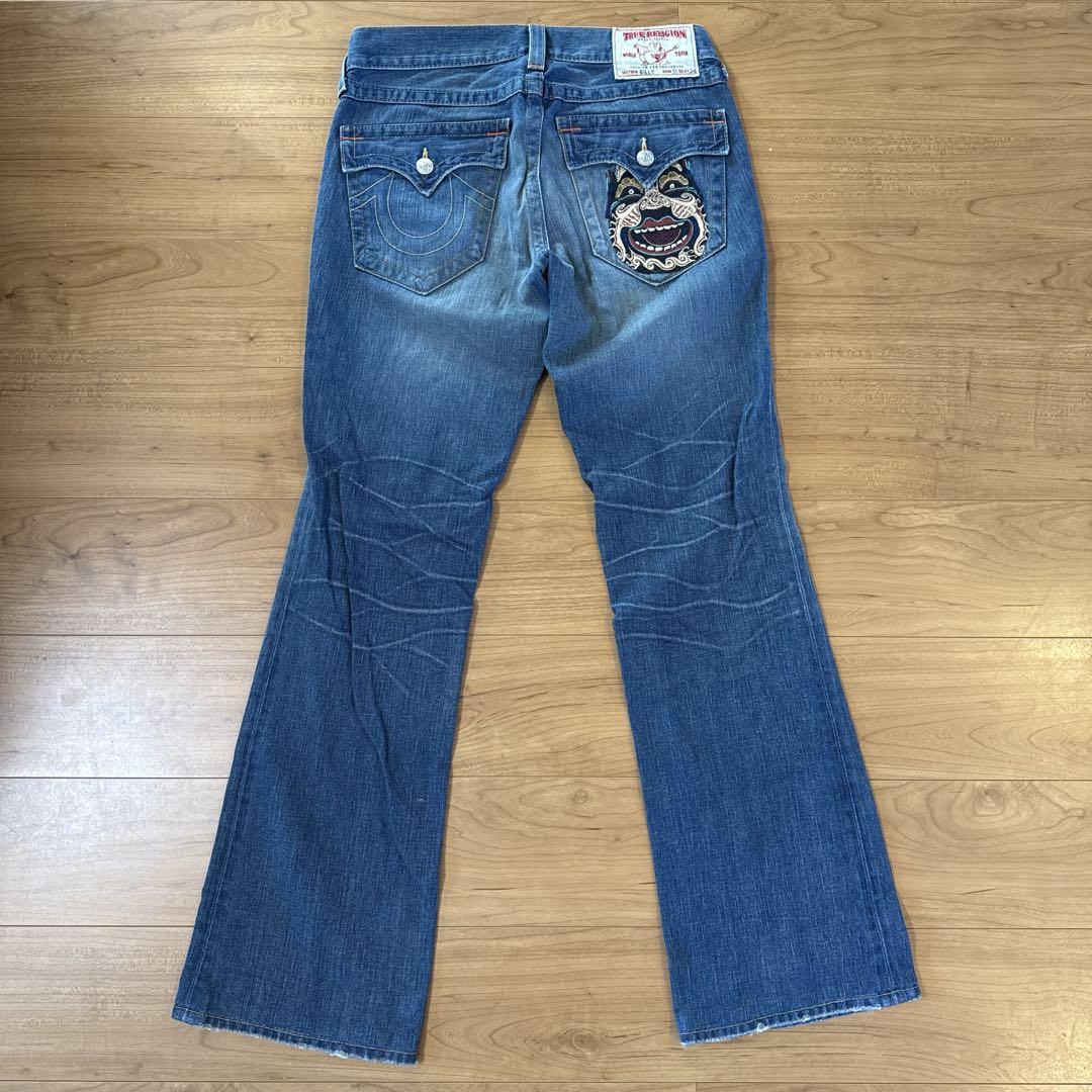 TRUE RELIGION BILLY SUPER T 33 フレアデニム BILLY SUPER T True Religion 32×33 デニムパンツ