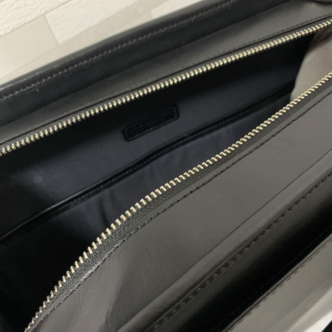 ❣️新品•本革❣️ビジネスレザーファクトリー ビジネスバッグ アドバンス 黒 大容量