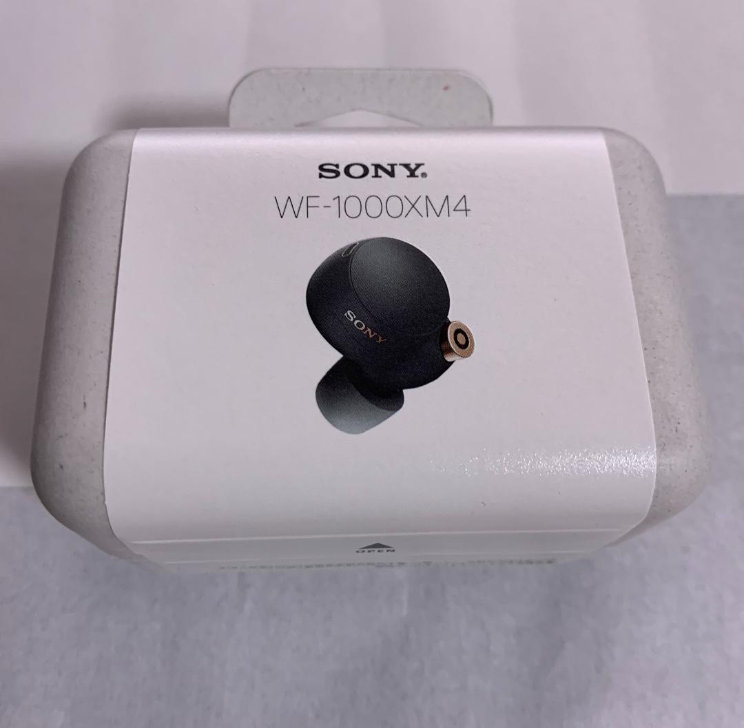 SONY フルワイヤレスイヤホン ブラック WF-1000XM4 BM 新素材新作 SONY フルワイヤレスイヤホン ブラック WF-1000XM4 BM 新素材新作
