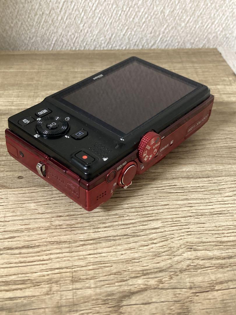 Nikon デジタルカメラ COOLPIX (クールピクス) S8200 レッド
