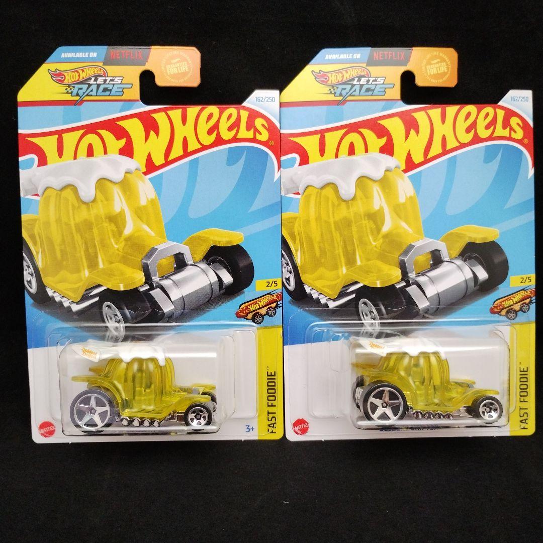 ラウンド  USカード ホットウィール デザートドリフター 2台SET ゼリー ミニカー