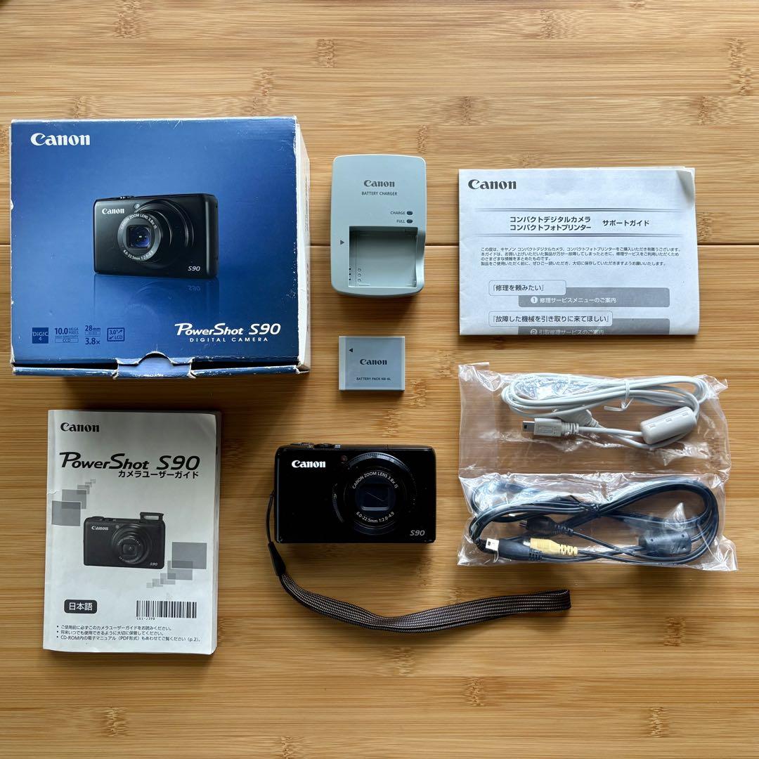 CANON PowerShot S90 コンパクトデジタルカメラ Amazon.com : Canon PowerShot S90 10MP Digital Camera with