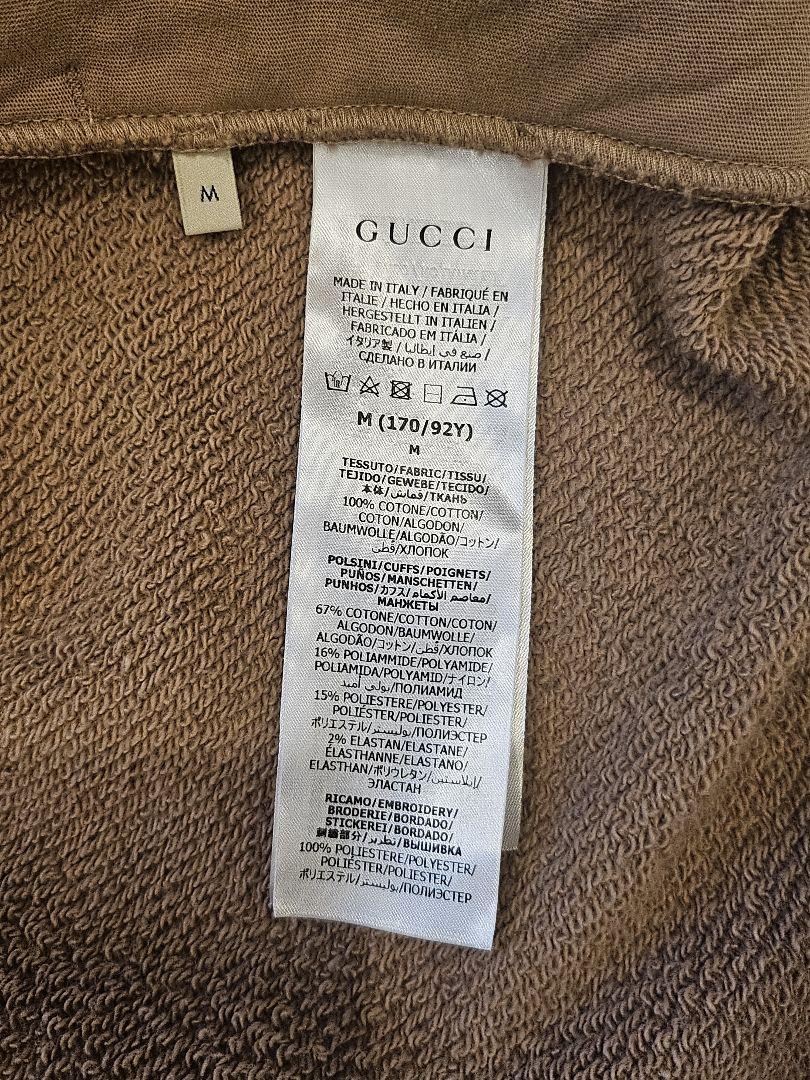 GUCCI ブラウン パーカー Mサイズ