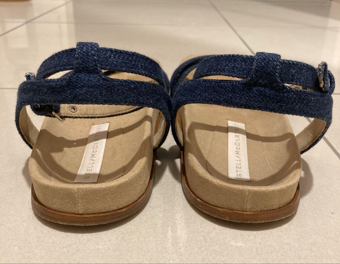 【送料込】 ステラマッカートニー デニム McCARTNEY STELLA 35 サンダル 靴