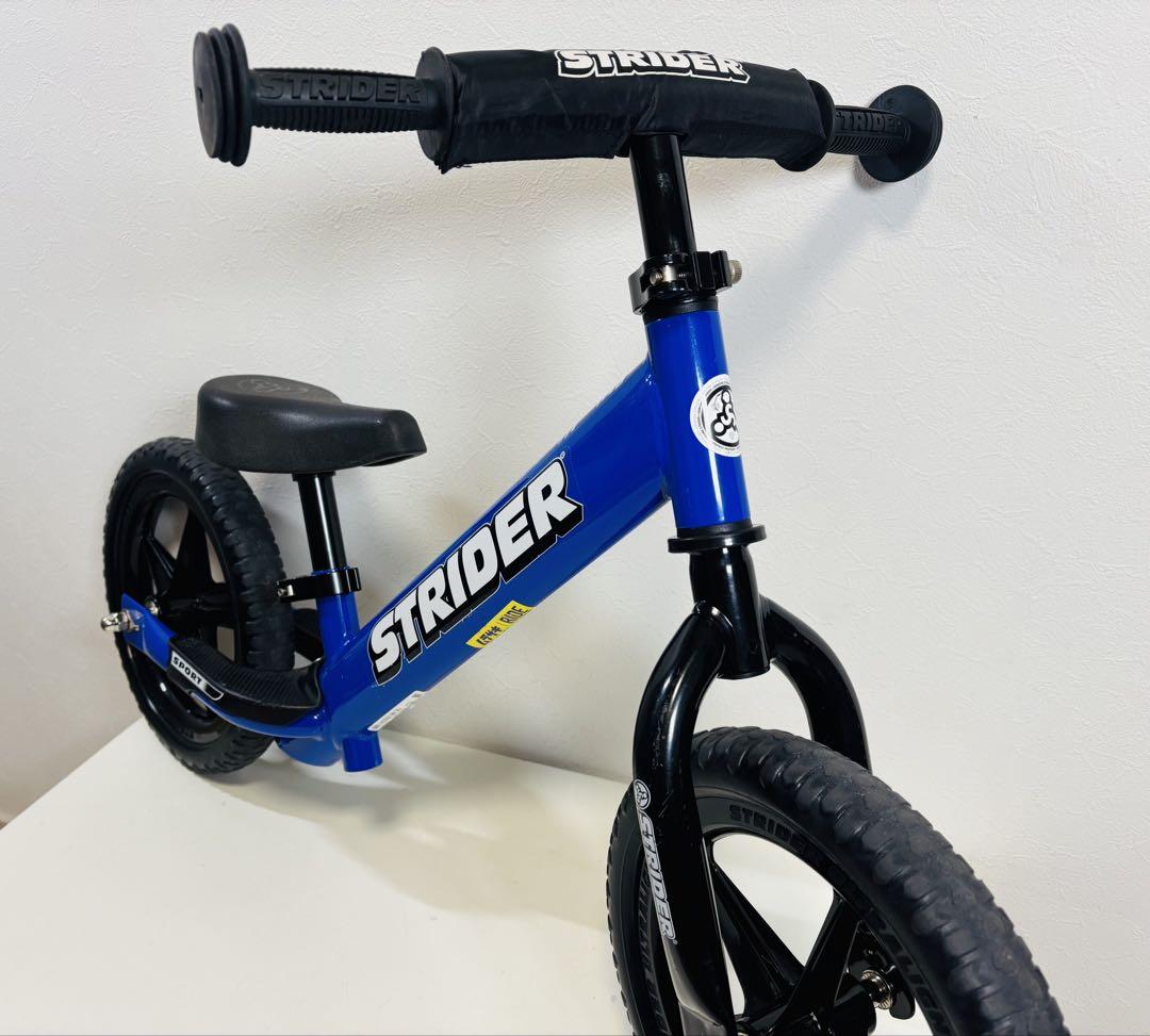 ストライダー 12 スポーツ ブルー スタンド/プロテクター/ケース付き