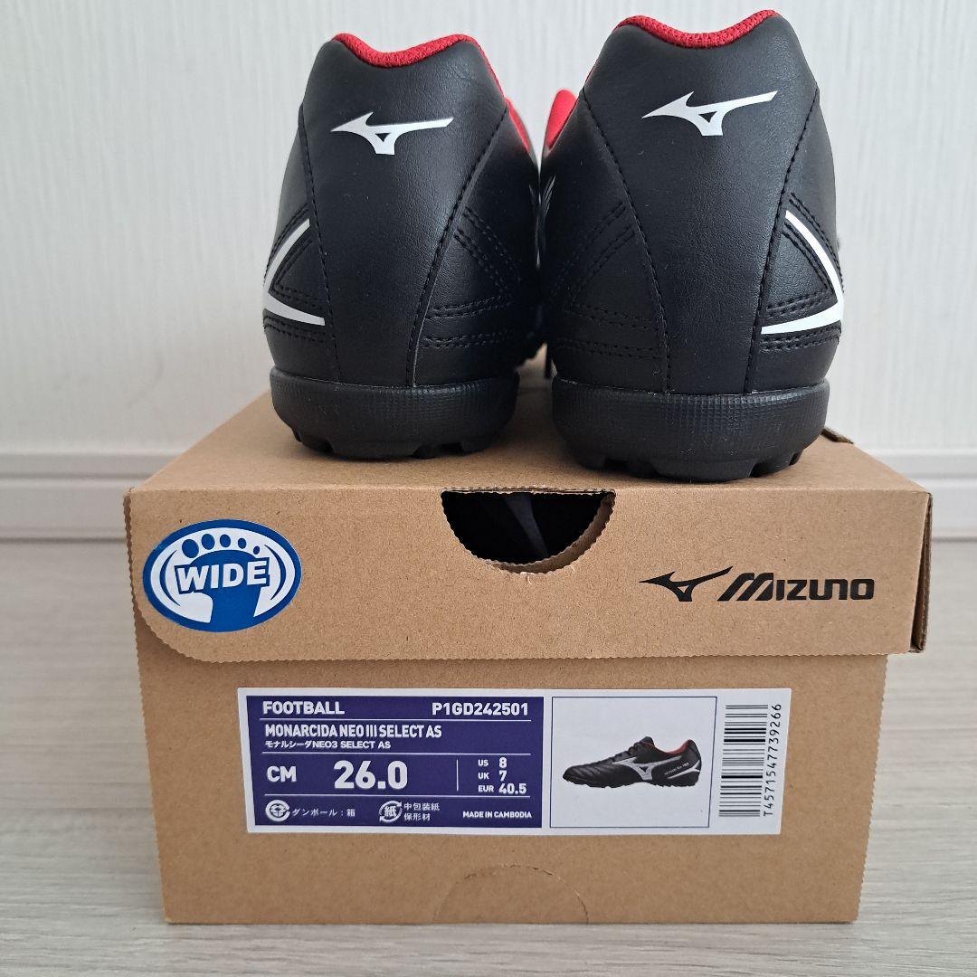 Mizuno モナルシーダ NEO III SELECT AS 26.0 cm
