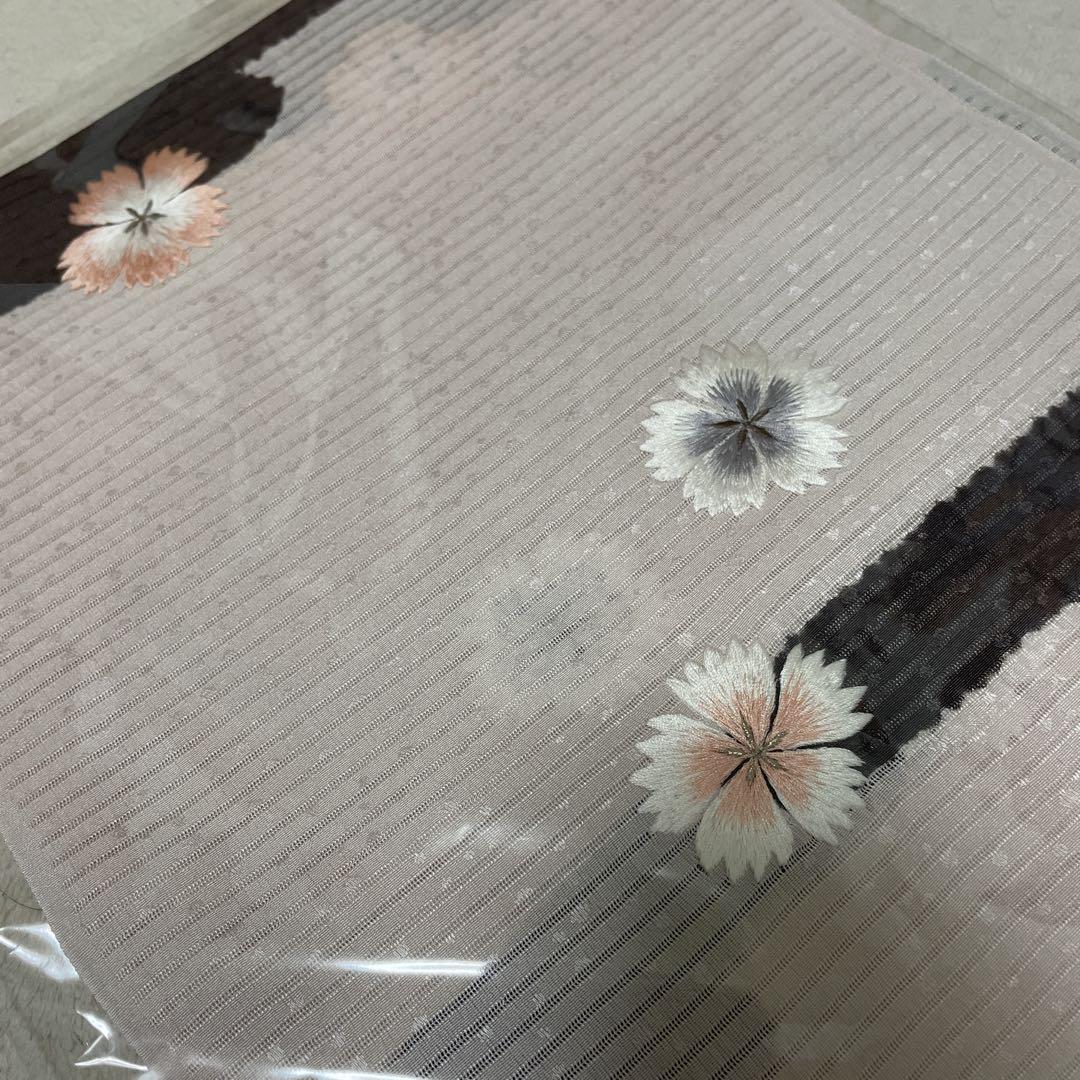 【ゆうび】絽　帯揚げ