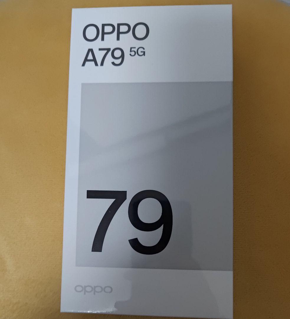 新品未開封 SIMフリー OPPO A79 5G 128GB グローグリーン