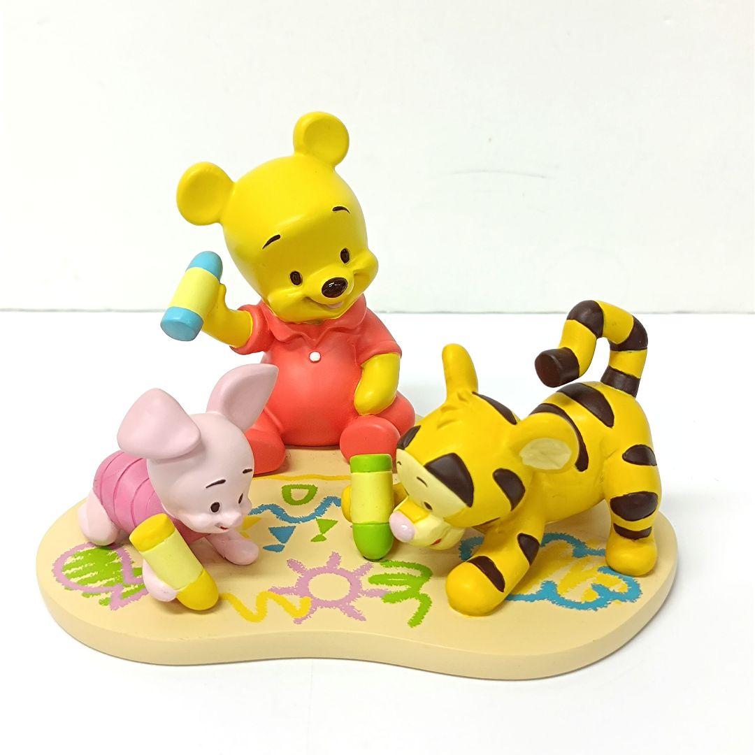 2.ディズニーリゾート プーさん ピグレット ティガー ベビー 置物