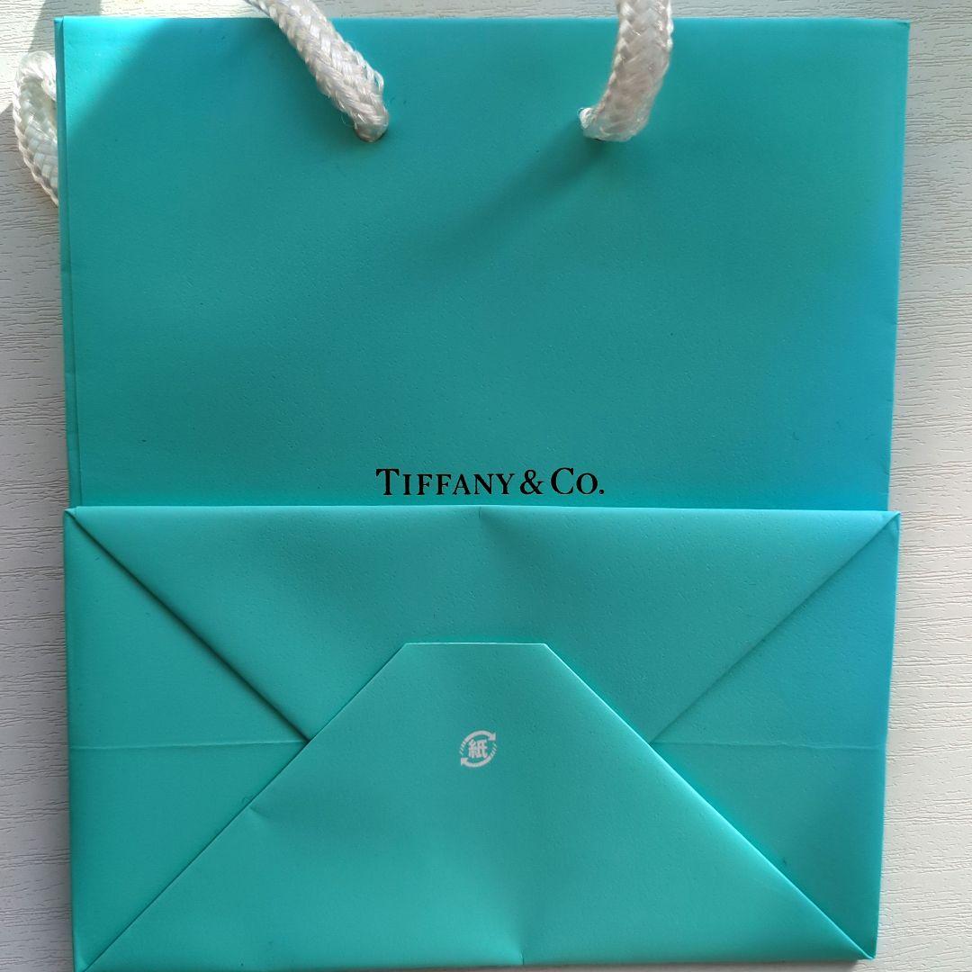 紙袋付★美品★Tiffany & Co. ミニブルーボウボックス