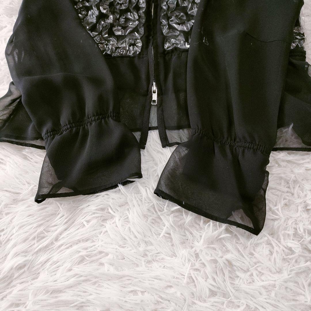 【希少】noir kei ninomiya シアージャケット テープデザイン