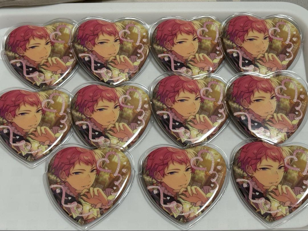 あんスタ Valkyrie 斎宮宗 ホワイトデー ハート缶バッジ - メルカリ