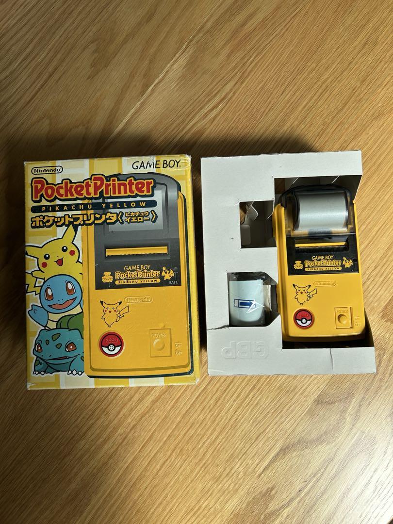 GAME BOY ポケットプリンタ ピカチュウイエロー（ポケモン