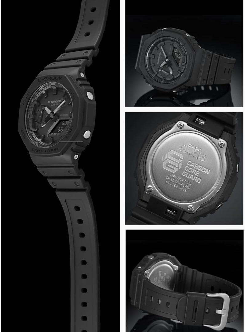 ジーショック GA-2100-1A1JF ブラック
