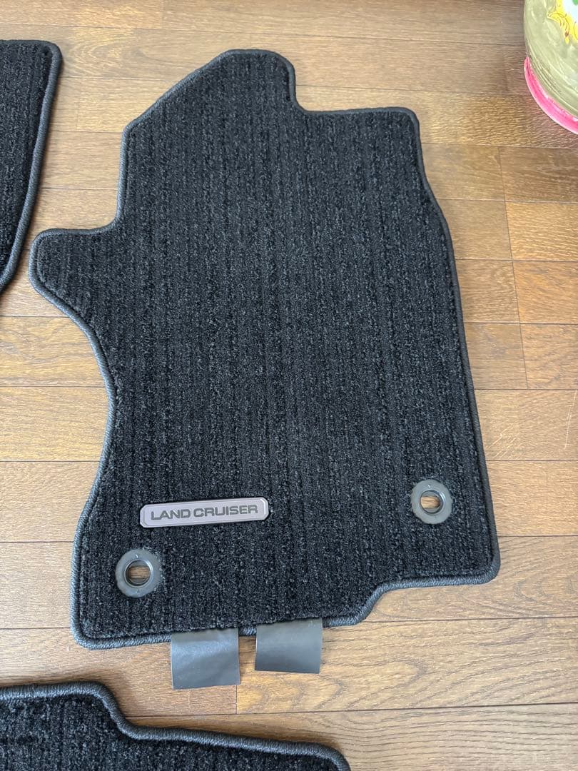 【新車外し】ランドクルーザー250純正品フロアマット ロイヤルタイプ(７人乗り)