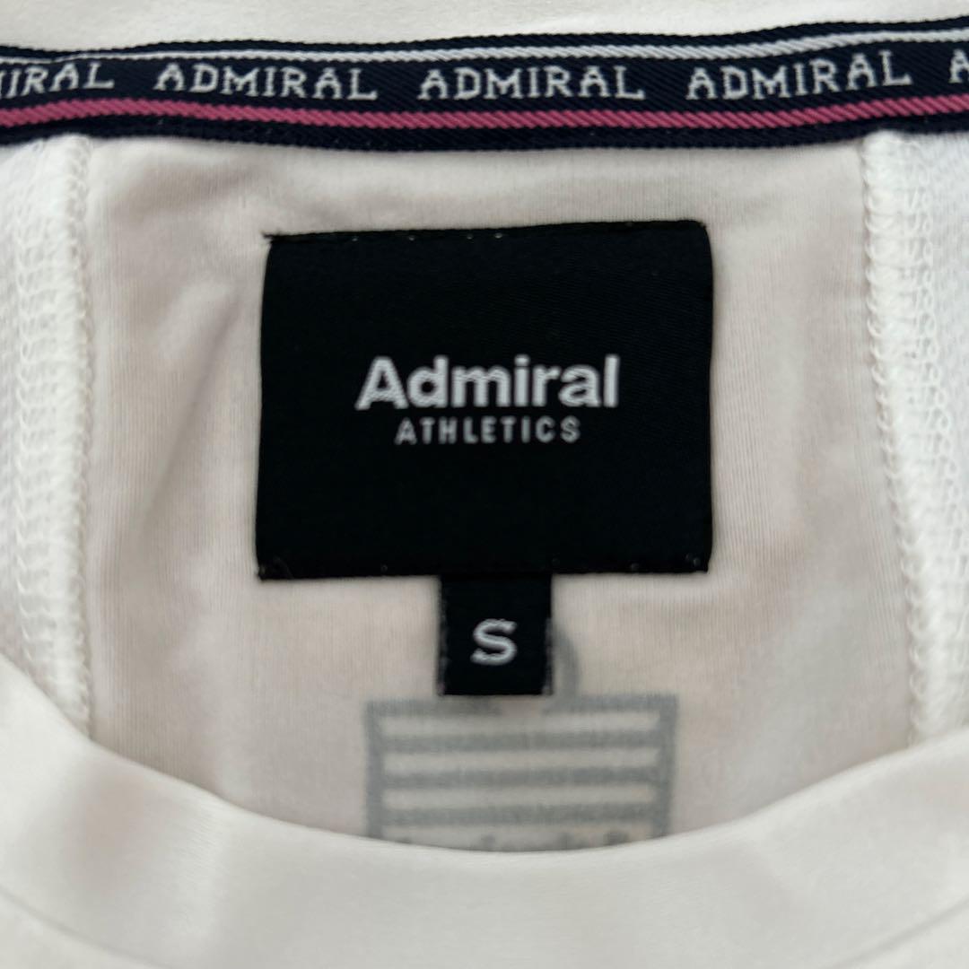 Admiral グレー Tシャツ Sサイズ スビンプラチナムスムース テーラードロングスリーブTシャツ