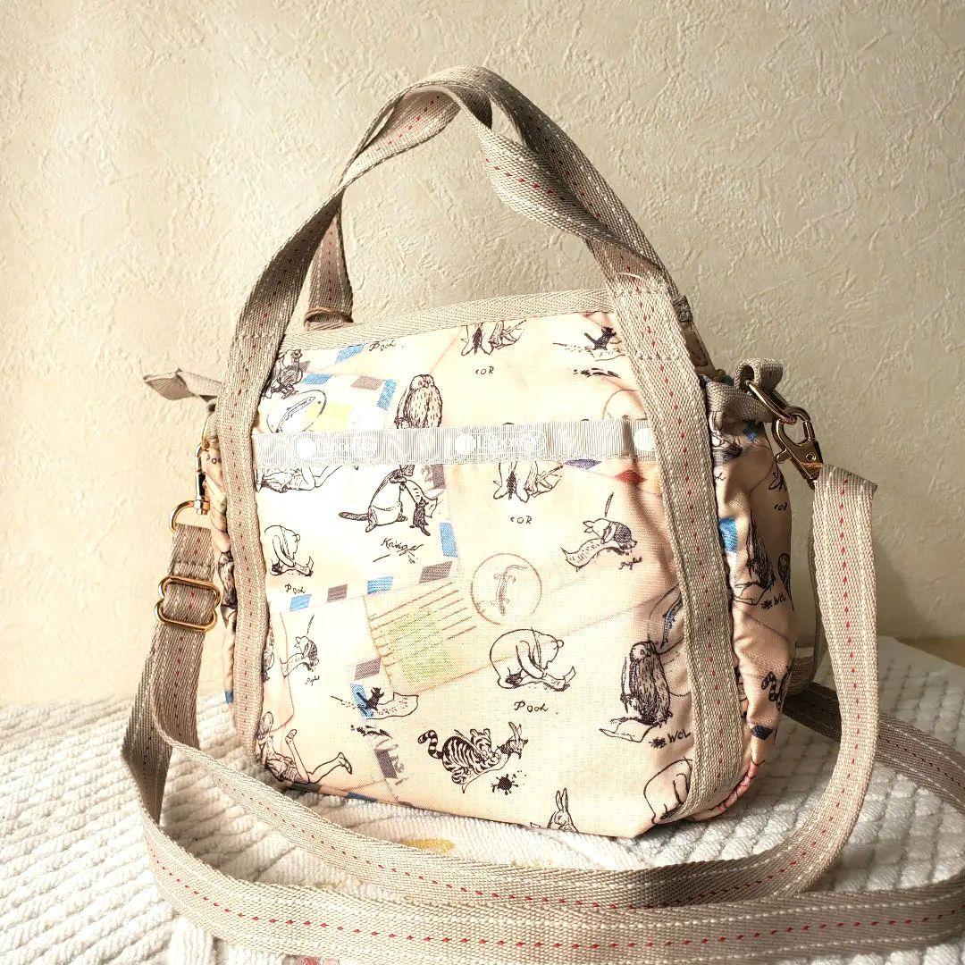 LeSportsac　レスポートサック　プーさん　コラボ　バッグ　クラシック