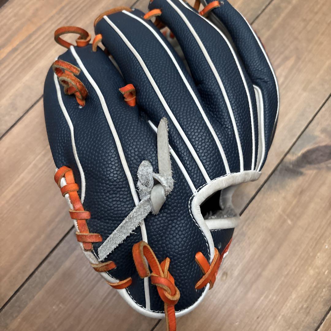 コリアグランドセール Wilson ウィルソン野球グローブ ワナビーヒーロー ネイビー/オレンジ グローブ