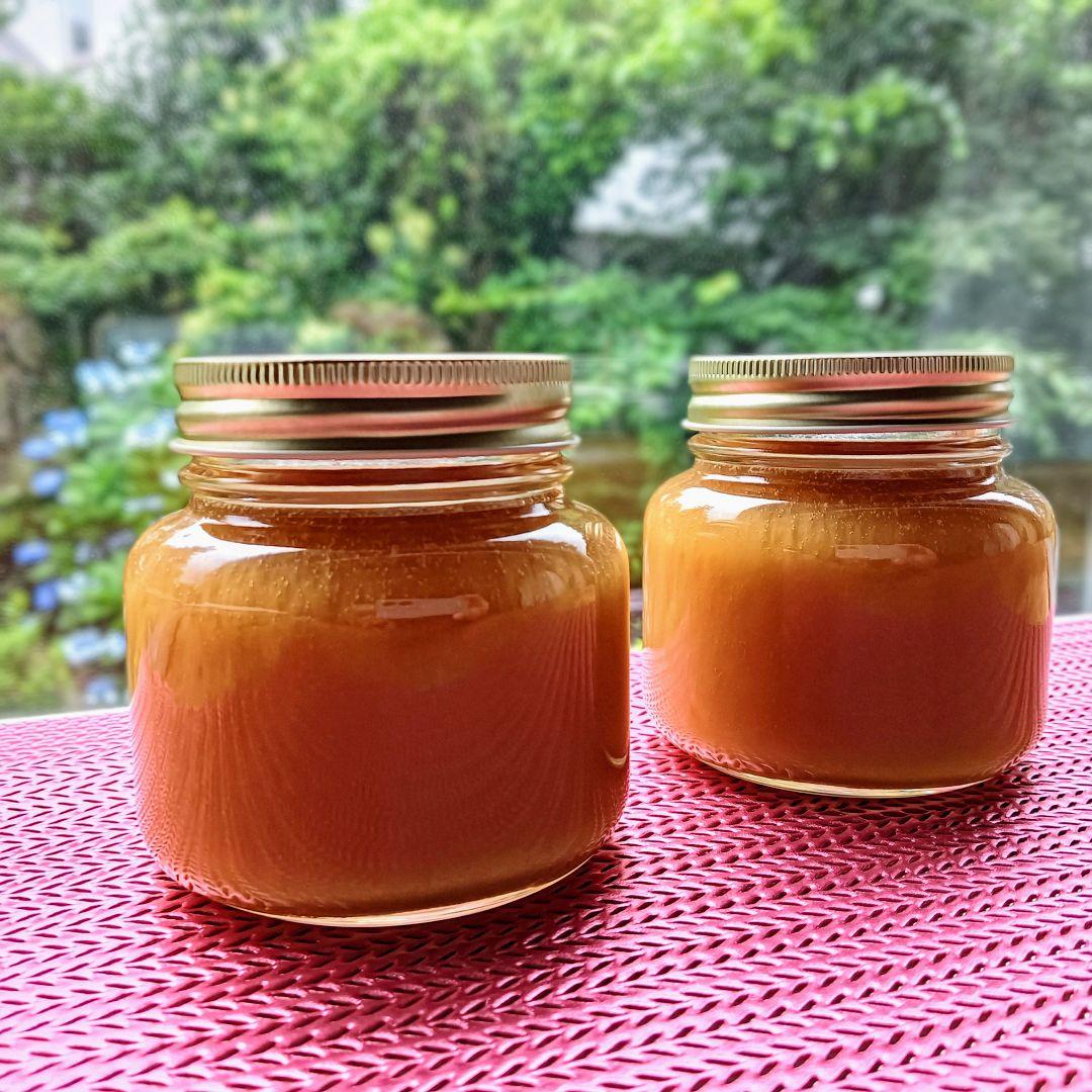 日本蜜蜂のはちみつ採れたて880g垂れ蜜