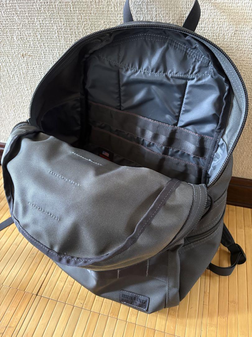 【限定色】BRIEFING DELTA ALPHA PACK L STEEL