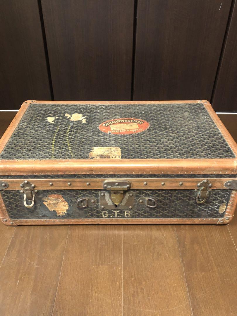 【希少】ゴヤールヴィンテージトランクケース1930年代 GOYARD