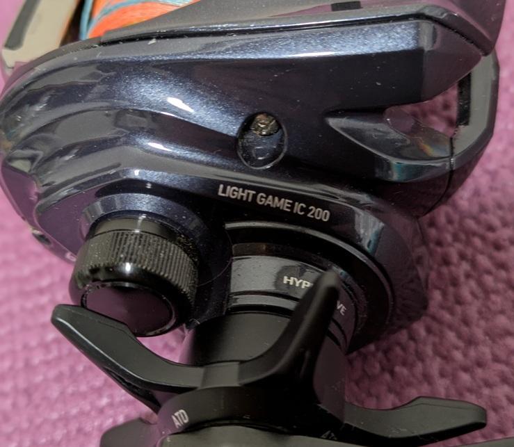 ダイワ(DAIWA) カウンター付き両軸リール ライトゲ-ムIC200右ハンドル