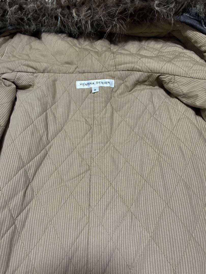 y2k archive ファイヤーマンジャケット ファー付き 鬼フェードM WWW_SHINETEETH_COM