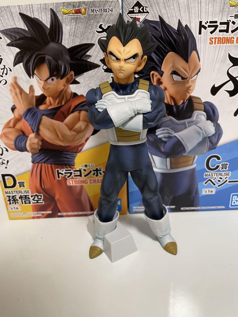 一番くじ　ドラゴンボール　STRONGCHAINS ベジータ　悟空　フィギュア