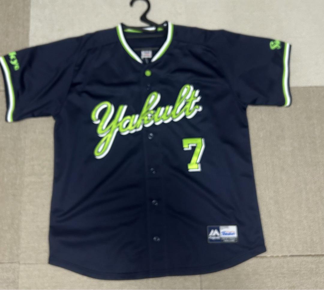 東京ヤクルトスワローズ　長岡秀樹　ビジターユニフォーム　Ｌ