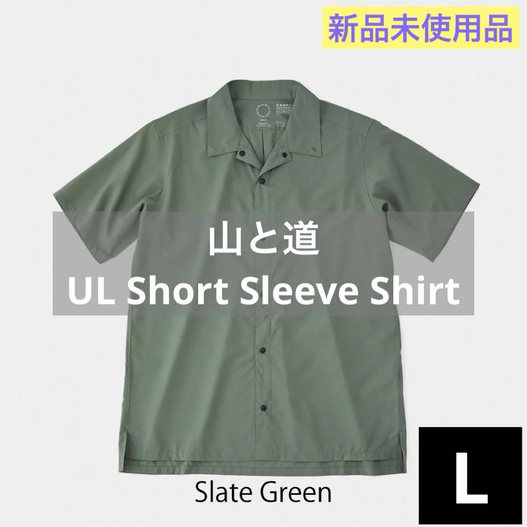 【新品】UL Short Sleeve Shirt L Slate Green