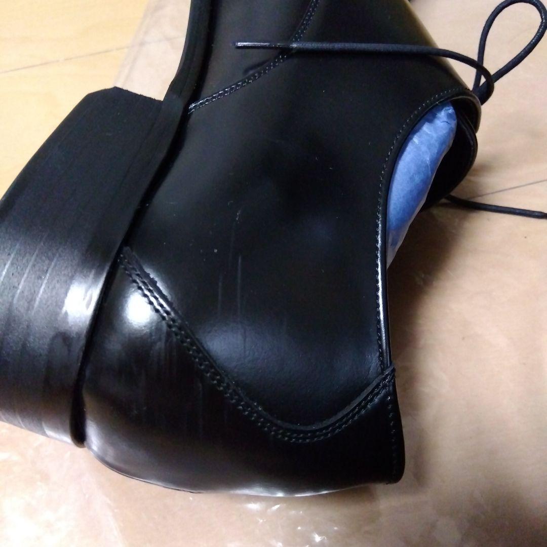 ブラックレザー ドレスシューズ26.5cm