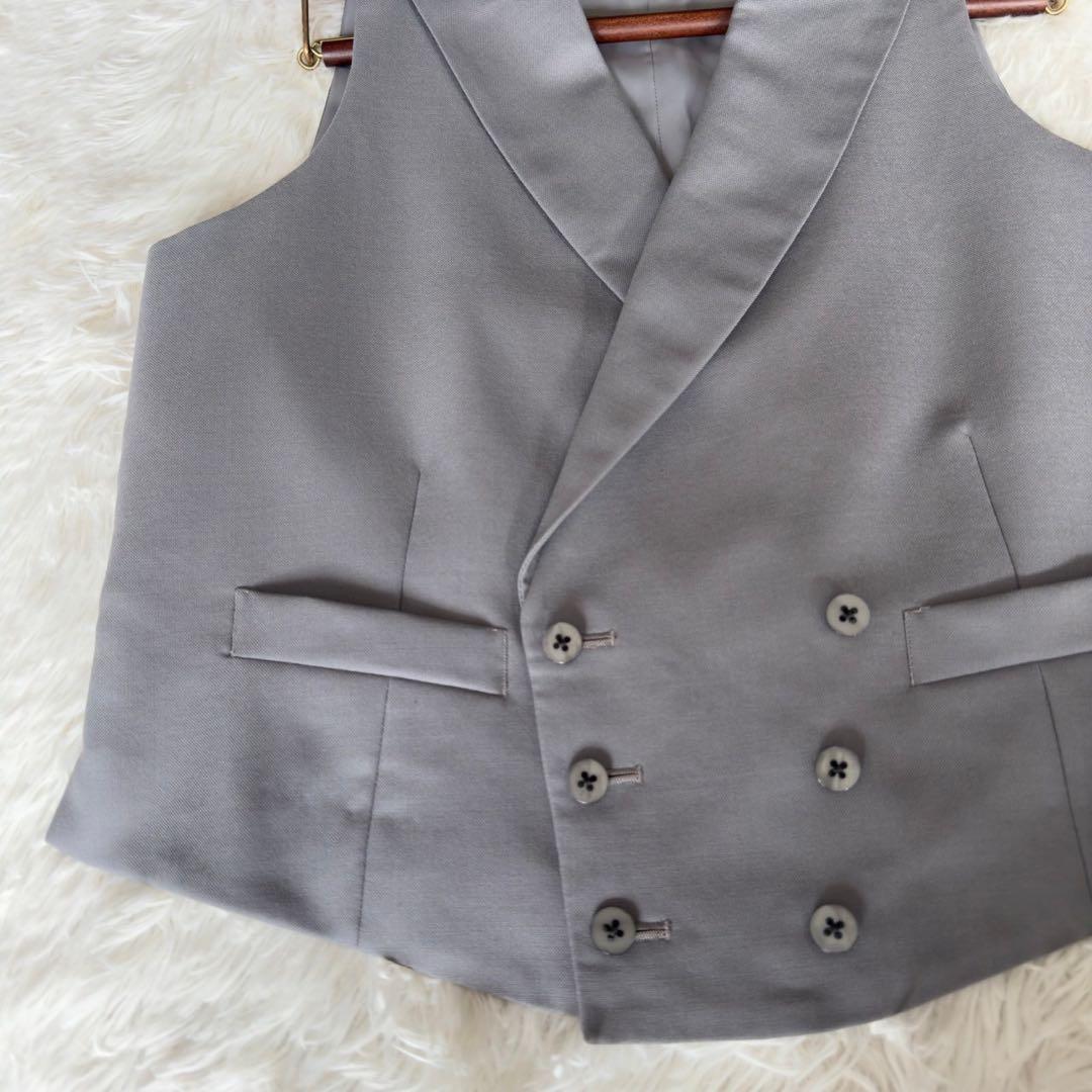 レア✨BROOKS BROTHERS ベスト　ピークドラペル　ダブルブレスト p14020213-b.jpg