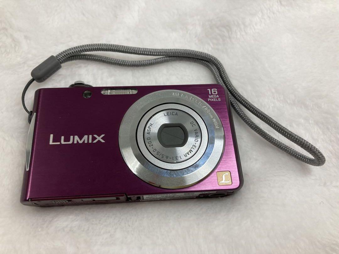 パナソニック LUMIX DMC-FH5 パープル 16メガピクセル - メルカリ