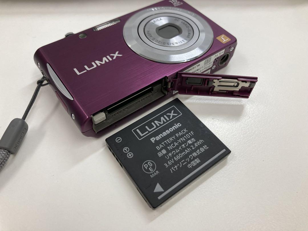 Panasonic DMC-FH5 パープル 16メガピクセル　ライカレンズ ベストセラー 商品テレビ・オーディオ・カメラ - Panasonic DMC