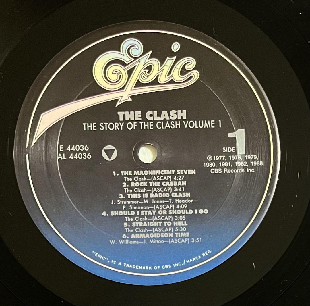 新しいスタイル US盤青ジャケ2LP☆The Story Of THE CLASH 再生確認済 - メルカリ 洋楽