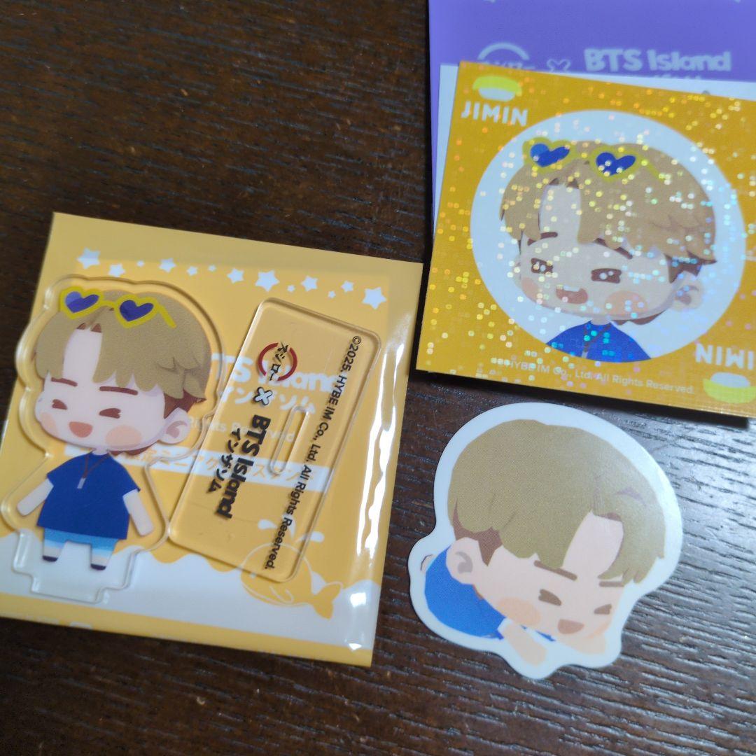 スシロー インザソム ジミン JIMIN アクスタ＆ステッカー