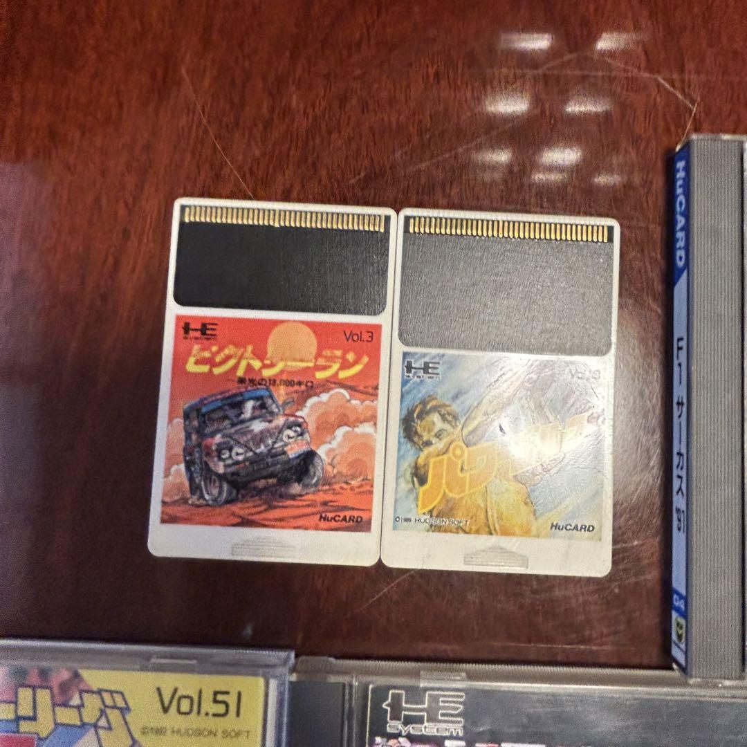 PCエンジン　ソフトまとめ売り　HuCARD