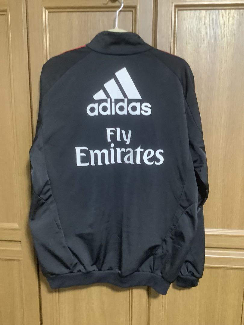 ACミラン adidas ジャージ 黒/赤
