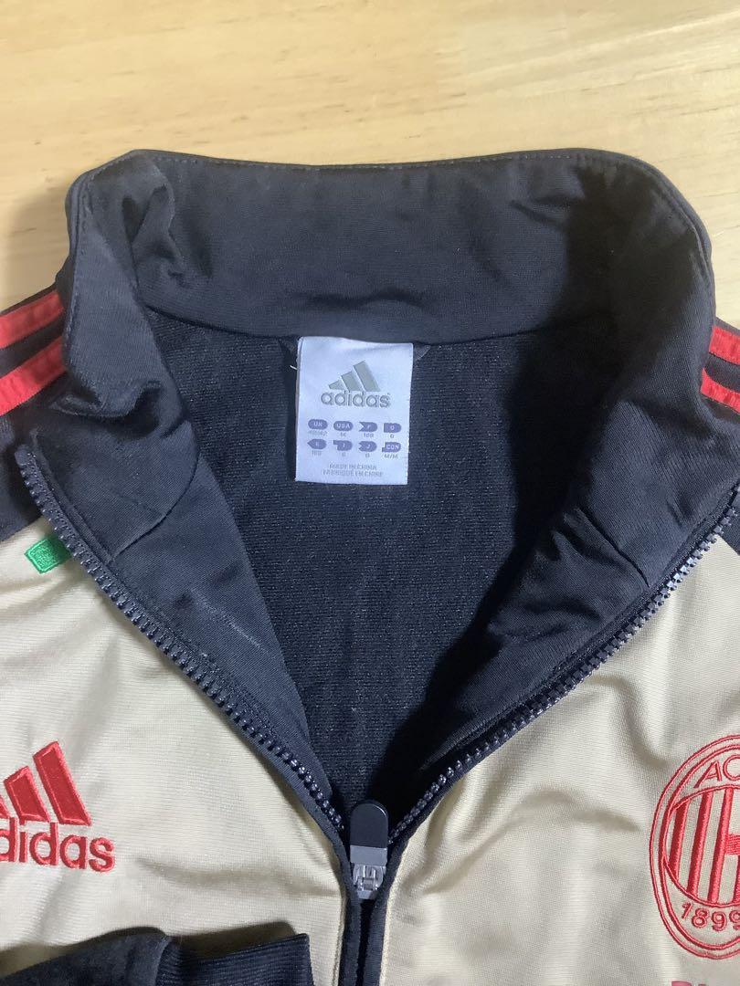 ACミラン adidas ジャージ 黒/赤