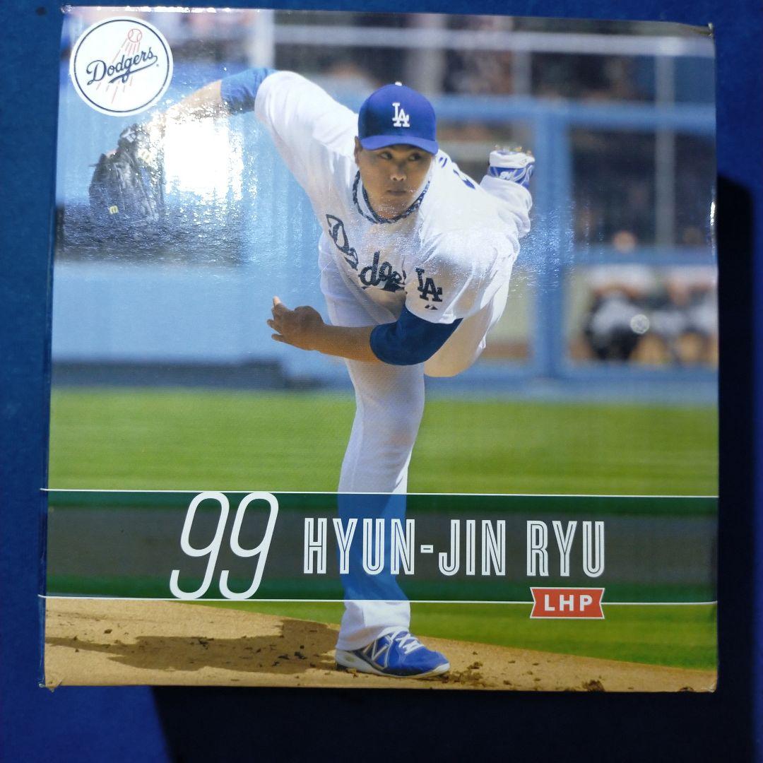 新品開封品 リュヒョンジン ドジャース ボブルヘッド